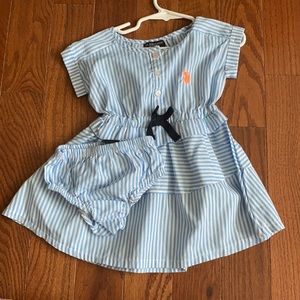 18m US Polo Dress with Diaper Cover